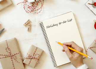 planning for the holidays while expecting