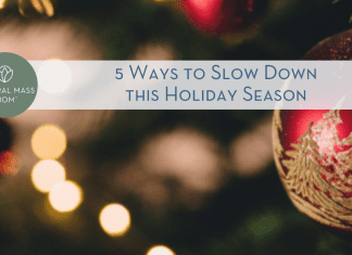 5 ways to slow down this holiday season