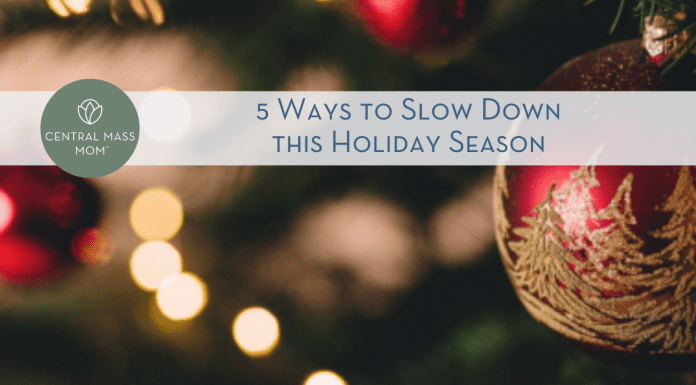 5 ways to slow down this holiday season