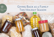 Giving Back as a Family This Holiday Season Title Image