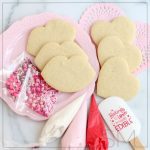 cookie kit including cookies, icing, and sprinkles in valentines day theme, Fun Valentine's Day Gift Ideas
