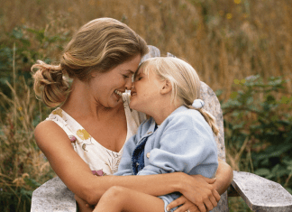 mother cuddling with daughter, parenting advice